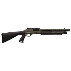 Fusil à pompe Fabarm MARTIAL O.D. Green canon de 14'' Cal.12/76