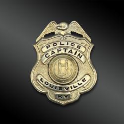 BADGE de police - Kentucky, Etats-Unis - Vers 1960