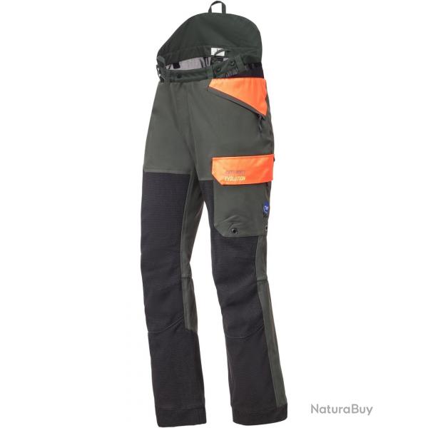 Pantalon de protection Waterproof Hatz-Watz (Couleur: Vert/Orange, Taille: 56)