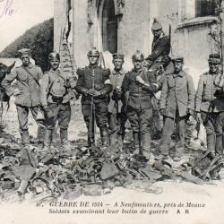 CPA - A Neufmontiers Prisonniers allemands , pres de Meaux N&deg;4226