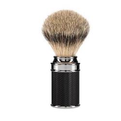 Blaireau Muhle Tradition pur argenté 091M89Black