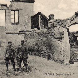 CPA -  Guerre 1914 -Soldats Allemands Craonne.QuerstrasseN&deg;4233