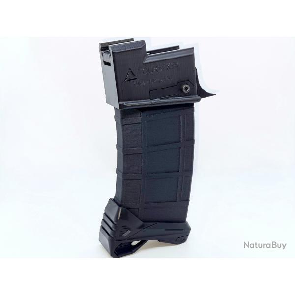 CHARGEUR TOURSEKEV POUR BARILLETS TR50 T4E AVEC TALON DE CHARGEUR ET ATTACHE CHARGEUR