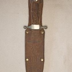 Ancien couteau Scout ann&eacute;es 50/60 lame inox