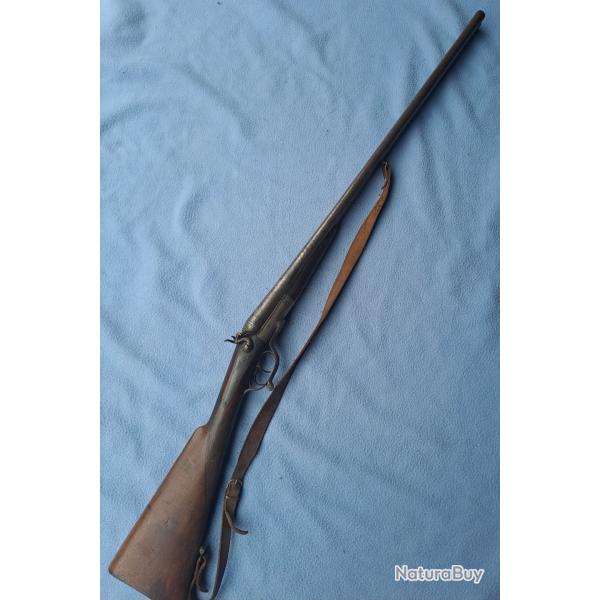 Fusil  chiens ancien