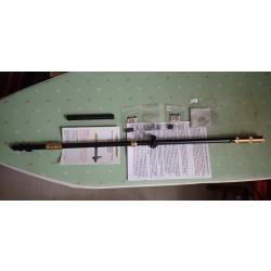 Lunette WM. Malcolm x6 long rifle télescope avec réglage de la parallaxe.