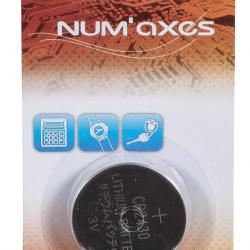 NUM'AXES - Blister 1 pile CR2430 lithium 3 V (Equivalence : DL2430)