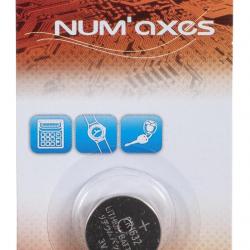 NUM'AXES - Blister 1 pile CR1632 lithium 3 V (Equivalence : DL1632)