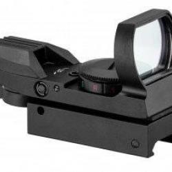 POINT ROUGE MÉTAL REFLEX 4 RÉTICULES ROUGE / VERT