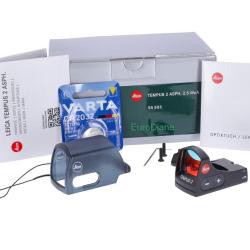 Leica Tempus ASPH 2 2,5 MOA avec montage HMS Swift pour Sauer 404 Silence