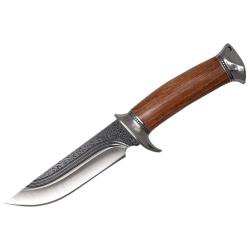 COUTEAU CHASSE CLASSIQUE - Lame Pr&eacute;cision (13cm) - Bois &Eacute;l&eacute;gant