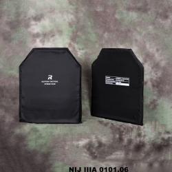 Plaque Balistique Souple Niveau 3A / NIJ IIIA - Trauma Intégré - Lot de 2