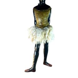 Sculpture la petite ballerine de 14 ans d'apr&egrave;s Degas bronze