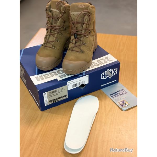 Chaussures de combat militaire Haix zone chaude