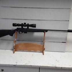 Carabine Mossberg INT'L 817 cal.17hmr synthétique can.54cm + silencieux + lunette 3-9x40