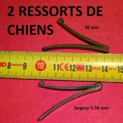 paire ressorts de chiens fusil 38mm juxtaposé hammerless etc.- VENDU PAR JEPERCUTE (D22C292)
