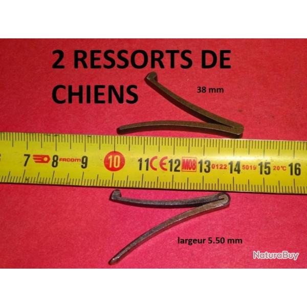 paire ressorts de chiens fusil 38mm juxtapos hammerless etc.- VENDU PAR JEPERCUTE (D22C292)