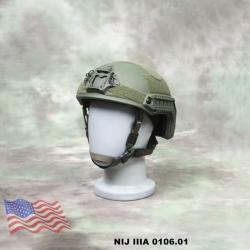 Casque Balistique NIJ 3A - FAST - Vert