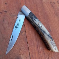 Couteau LE THIERS  par ARTO Manche en Corne de Bélier