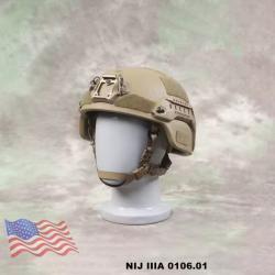 Casque Balistique NIJ 3A - MICH - Tan