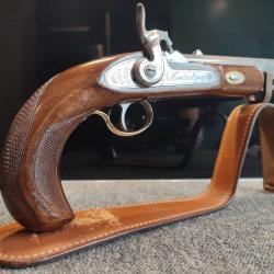 Magnifique pistolet Kentucky calibre 44 poudre noire fabrication AMR espagnol de 1977 encellent état