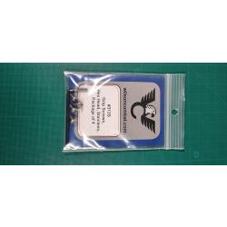 Vis grip inox à empreinte hexagonale pour 1911 Wilson Combat