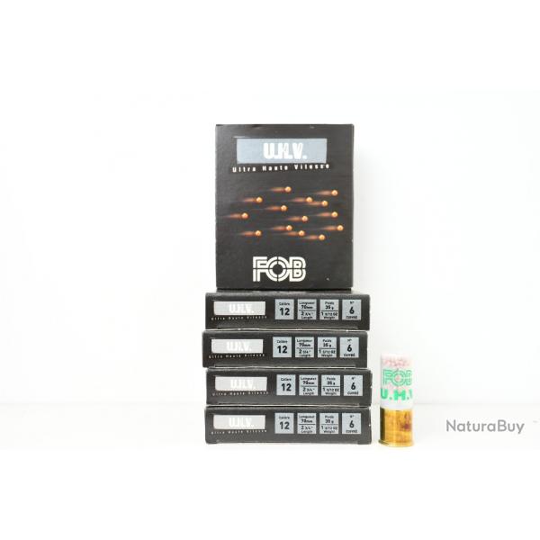 5 Boites de Cartouches FOB U.H.V cal. 12