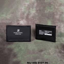 Plaque Balistique Laterale NIJ 3A - Trauma Intégré - 6x8 - Lot de 2