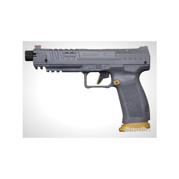 Nouveaut 2025 PISTOLET CANIK SFX COMPETITION CO2 C50 SILVER/GOLD