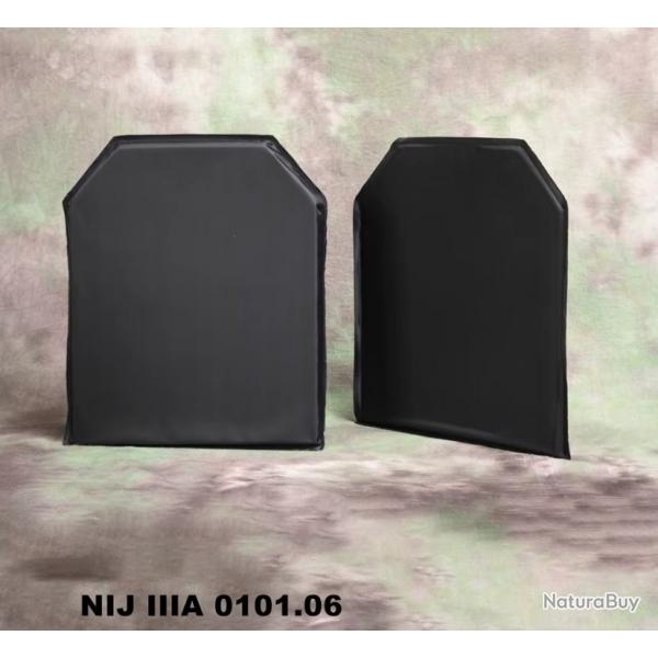 Plaque Balistique Souple Niveau 3A / NIJ 3A - Aramide