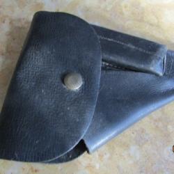 holster &eacute;tui cuir mod&egrave;le PPK HSC sans doute d'achat personnel ww2
