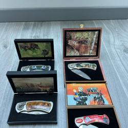 Couteau de collection avec coffret bois à 1