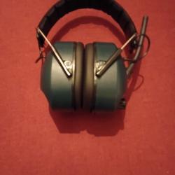 Rare Casque anti bruit avec radio intégré