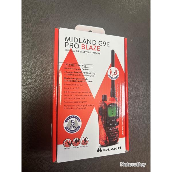 TALKIE WALKIES MIDLAND G9E PRO BLAZE