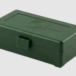 Boîte de rangement verte 50 munitions calibre 9mm