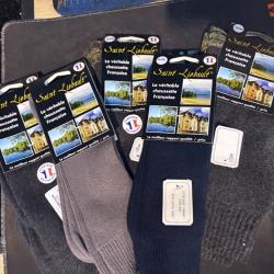 magnifique lot de 5 paires de chaussettes haute 43/46 déstockage enchere V1