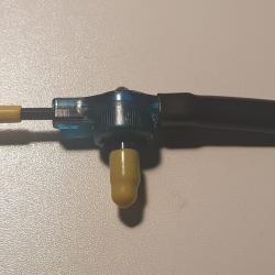 Outil de d&eacute;montage pour Dan Wesson canon interchangeable bleu