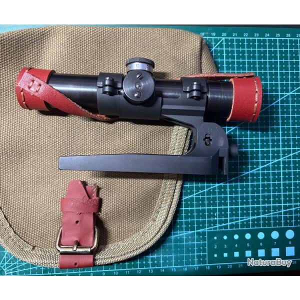 Montage sniper pour tokarev SVT-40 + lunette PU 3,5x original (pour mosin nagant 91/30 et svt 40)