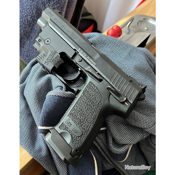 H&K USP Expert + Laser Devices 9mm parabellum