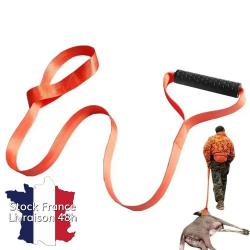Sangle de trainage tire-gibier - Stock France