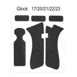 Grip antidérapant adhésif pour Glock 17 / 20 / 22 / 31 - Stock France