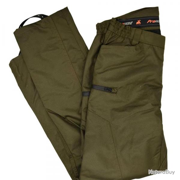 Pantalon Traque impermable Attila polyester kaki 40  54 40