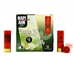 Boite de 25 cartouches PUMA bourre jupe 30g 16/67 pb 9