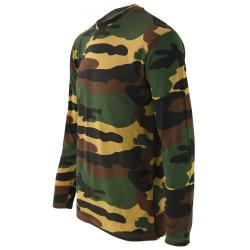 Tee Shirt Camouflage Manches Longues Taille S et XL S