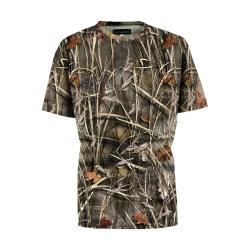 T shirt manches courtes Ghost Camo roseaux Wet polyester alvéolé