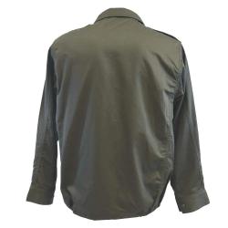 Veste treillis militaire 4 poches polyester coton kaki S à L S