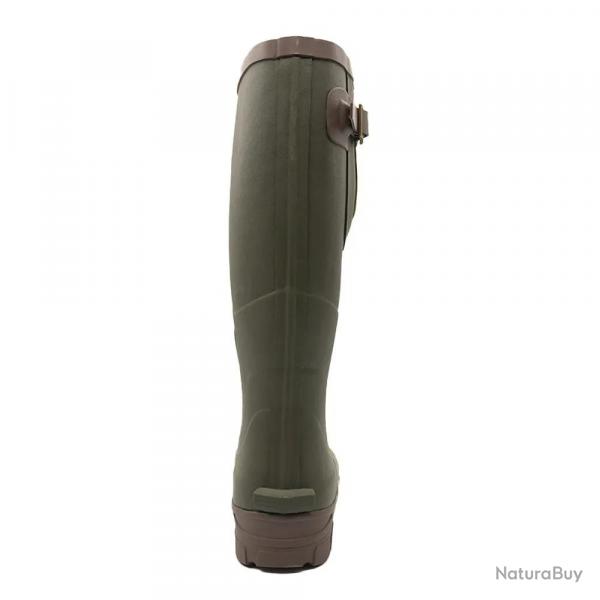 Bottes de chasse Texas antidrapantes caoutchouc kaki 42 et 44 42