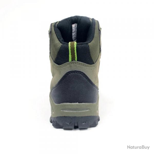 Chaussures de randonne Commanche polyester nubuck kaki 36  47 38