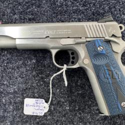 Colt 1911 Government Compétition Séries Inox 45 ACP occasion