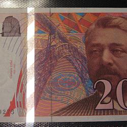 billet de 200 francs Eiffel de 1999 ttb